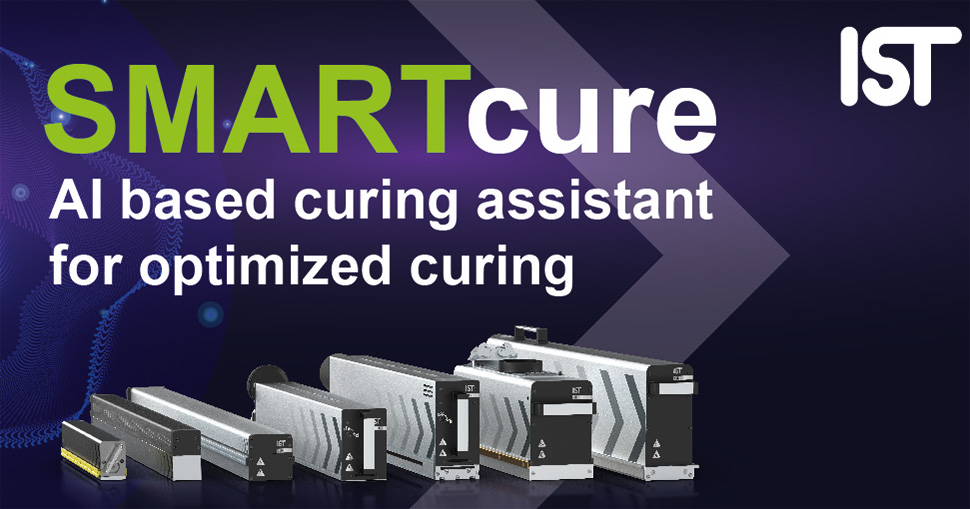 Fujifilm launches SMARTcure in collaboration with IST METZ at drupa 2024.