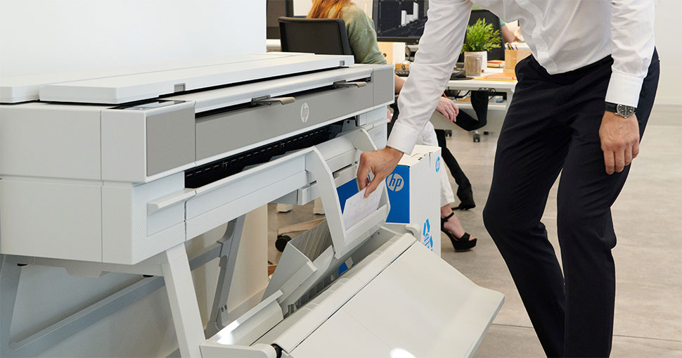 Stepping up a gear with the HP DesignJet T950.