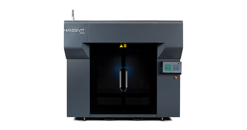 New Massivit 3000 large-format 3D printer to be launched at drupa.