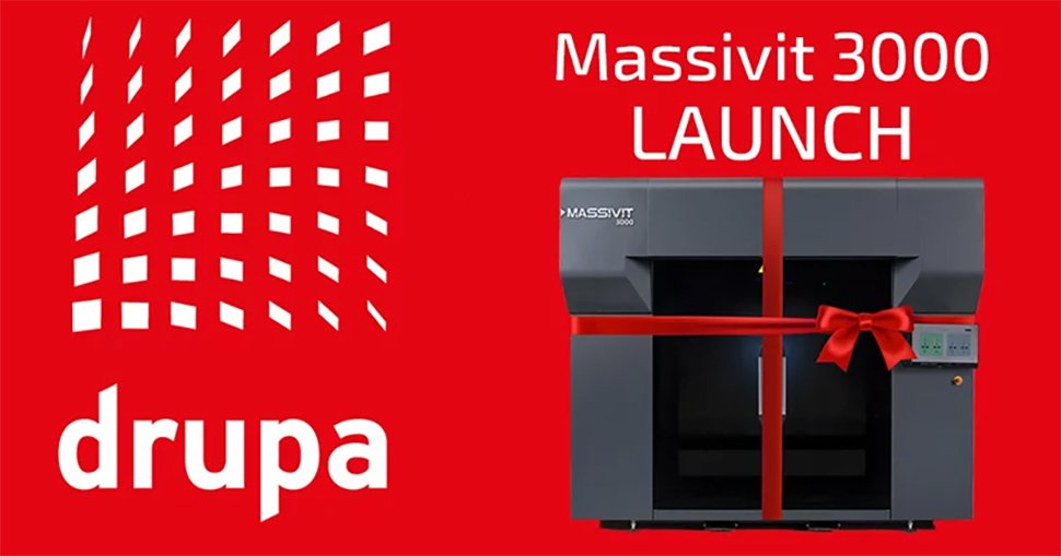 Massivit celebrates 15 new orders for the Massivit 3000 at drupa.