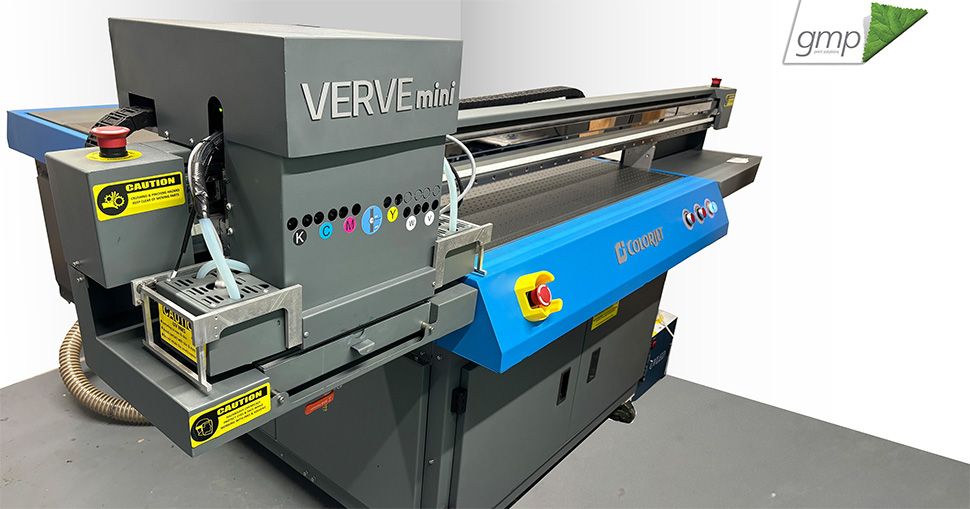 GMP Print Solutions bolsters efficiency and flexibility with ColorJet Verve Mini from QPS.