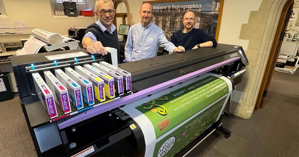 Soyang installs Mimaki CJV150-130 at the Reprographics Centre.