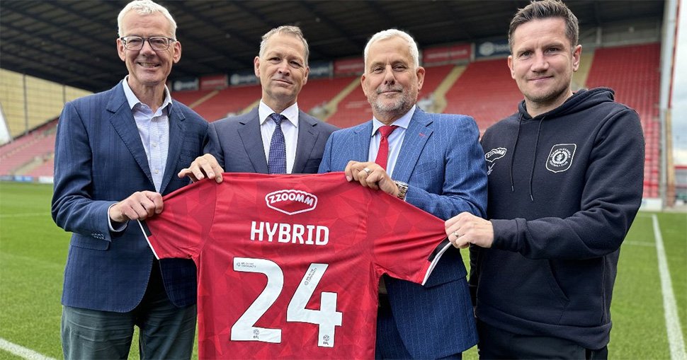 Hybrid is the Official Printer Partner of Crewe Alexandra FC.