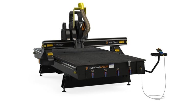 Kongsberg PCS to raise the bar in CNC routing with launch of new MultiCam Apex3R Evo at PRINTING United.