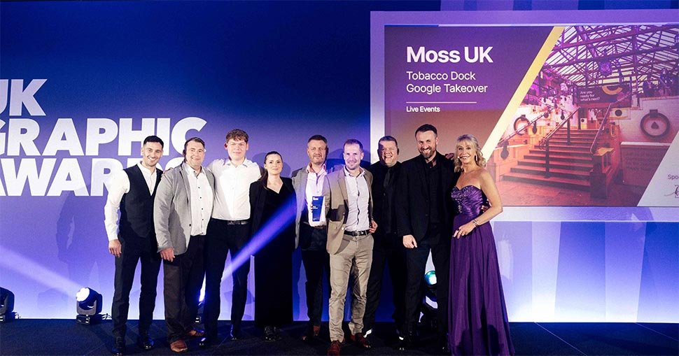 Moss brings home three UK Graphic Awards.