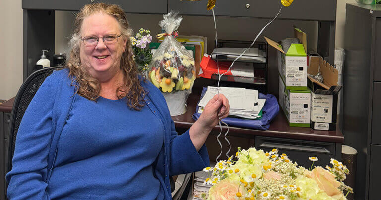 Helen O'Bryant celebrates 30 years at Drytac