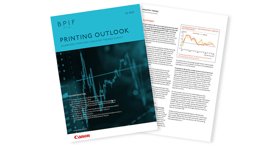 BPIF printing Outlook 2025