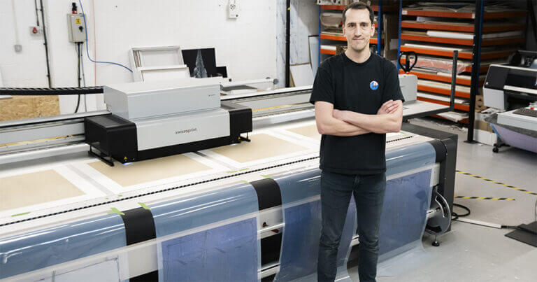 Harwood King Printmakers invests in swissQprint Nyala 4